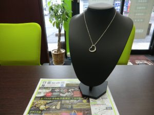 鹿児島市 買取専門 東京市場 国道225号宇宿店 ブランド ティファニー ネックレス 買取しました。