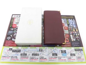 前橋市内 買取専門 東京市場 17号前橋元総社南小前店 ブランド カルティエ マストライン 長財布 買取しました。