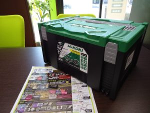 鹿児島市 買取専門 東京市場 国道225号宇宿店 電動工具 ハイコーキ コードレスディスクグラインダ 買取しました。