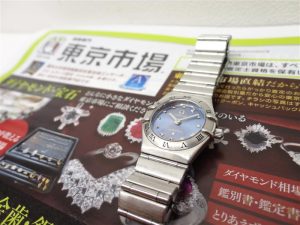 大田原市内！買取専門 東京市場 ドンキホーテ大田原店 ブランド オメガ 自動巻き 腕時計 買取しました。