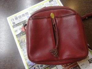 姶良市 買取専門 東京市場 姶良国道10号店 ブランド カルティエ ショルダーバッグ 買取しました。