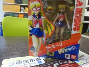 姶良市 買取専門 東京市場 姶良国道10号店 バンダイ セーラーV フィギュア 買取しました。