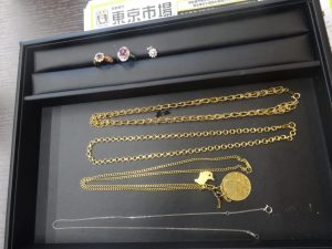 姶良市 買取専門 東京市場 姶良国道10号店 貴金属 金 アクセサリー 買取しました。