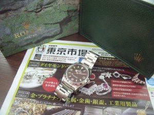 鹿児島市内 買取専門 東京市場 鹿児島中央店 ブランド ロレックス 時計 買取しました。