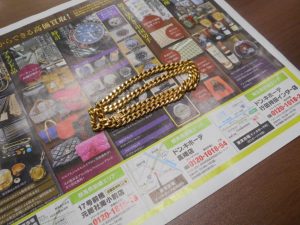 春日部市内！ 買取専門 東京市場 東武豊春駅西口店 金 喜平 ネックレス 貴金属 アクセサリー 買取しました。