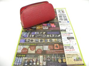 金沢市内 買取専門 東京市場 メガドンキラパーク金沢店 ブランド ルイヴィトン ポーチ 買取しました。