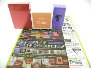 金沢市内 買取専門 東京市場 メガドンキラパーク金沢店 ブランド 香水 フレグランス 買取しました。