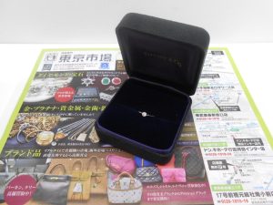 日立市内！買取専門 東京市場 メガドンキ 日立店 ブランド ティファニー リング 買取しました。