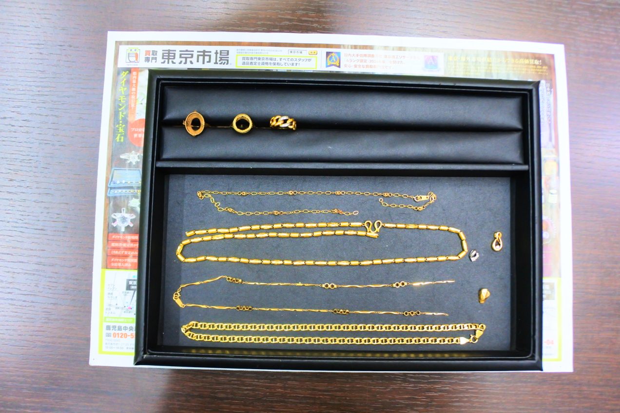 薩摩川内市！ 買取専門 東京市場 タイヨー永利店 貴金属 金 プラチナ 製品 買取しました。