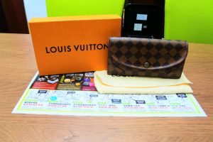 鹿児島市 買取専門 東京市場 サンキュー新栄店 ブランド Louis Vuitton 財布 買取しました。