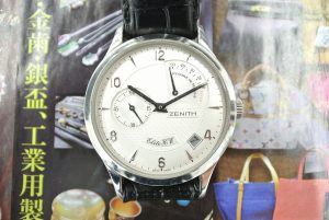 所沢 入間 狭山 日高 秩父 東村山 買取専門 東京市場 西武小手指駅北口タワーズ店 ブランド ゼニス 手巻き 腕時計 買取しました。