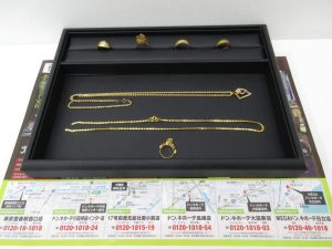 小山市内！買取専門 東京市場 ドンキホーテ小山駅前店 金 K24 K18 アクセサリー 買取しました。