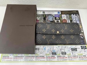 鹿児島市 買取専門 東京市場 サンキュー新栄店 ブランド Louis Vuitton 財布 買取しました。