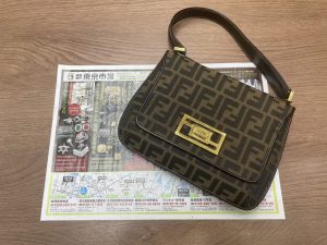 鹿児島市 買取専門 東京市場 サンキュー新栄店 ブランド フェンディ FENDI バッグ 買取しました。