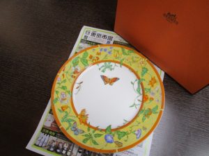 姶良市 買取専門 東京市場 姶良国道10号店 エルメス シエスタ プレート 買取しました。