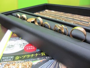 買取専門 東京市場 いづろ 照国通り 天文館 御着屋交番前店 貴金属 金 製品 買取しました。