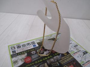 霧島市 買取専門 東京市場 ドンキホーテ霧島隼人店 貴金属 金 ダイヤモンド テニスネックレス 製品 買取しました。