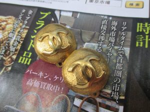 霧島市 買取専門 東京市場 ドンキホーテ霧島隼人店 ブランド シャネル イヤリング 買取しました。