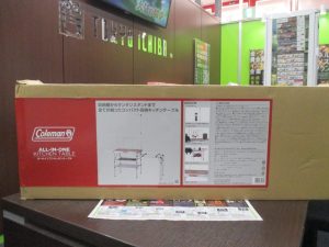 霧島市 買取専門 東京市場 ドンキホーテ霧島隼人店 雑貨 キャンプ用品 コールマン テーブル 買取しました。