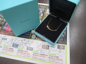 霧島市 買取専門 東京市場 ドンキホーテ霧島隼人店 ブランド ティファニー ネックレス 買取しました。