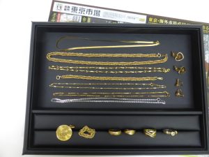 町田 相模原 出張買取 買取専門 東京市場 町田駅前コビルナ店 貴金属 金 プラチナ アクセサリー 買取しました。