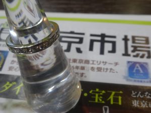 姶良市 買取専門 東京市場 姶良国道10号店 ブランド ティファニー リング 買取しました。