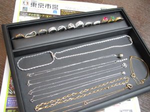 姶良市 買取専門 東京市場 姶良国道10号店 貴金属 金 プラチナ アクセサリー 買取しました。