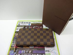 日立 高萩 北茨城 常陸太田 買取専門 東京市場 メガドンキ 日立店 ブランド ルイヴィトン 財布 買取しました。