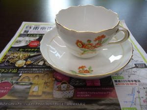 鹿児島市 買取専門 東京市場 国道225号宇宿店 食器 マイセン カップ&ソーサー 買取しました。
