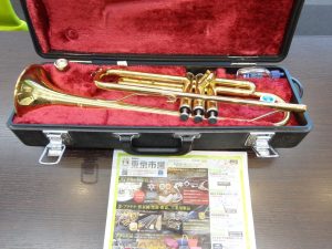 大田原市内！ 買取専門 東京市場 ドンキホーテ大田原店 楽器 ヤマハ トランペット 買取しました。