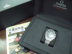 鹿児島市内 買取専門 東京市場 鹿児島中央店 ブランド オメガ 腕時計 買取しました。