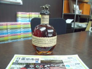 鹿児島市内 買取専門 東京市場 鹿児島中央店 洋酒 ウイスキー ブラントン 買取しました。