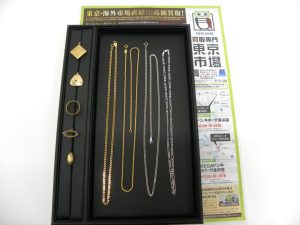 金沢市内 買取専門 東京市場 メガドンキラパーク金沢店 貴金属 金 プラチナ アクセサリー 買取しました。