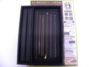 金沢市内 買取専門 東京市場 メガドンキラパーク金沢店 貴金属 金 プラチナ アクセサリー 買取しました。