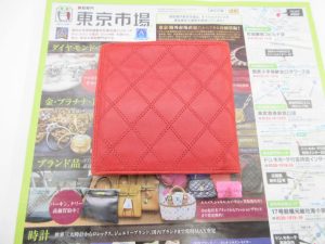 所沢 入間 狭山 日高 秩父 東村山 買取専門 東京市場 西武小手指駅北口タワーズ店 シャネル 財布 買取しました。