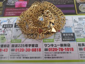 鹿児島市 買取専門 東京市場 サンキュー新栄店 貴金属 金 プラチナ リング 買取しました。