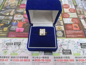 鹿児島市 買取専門 東京市場 サンキュー新栄店 貴金属 金 ダイヤ リング 買取しました。