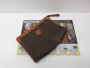 大田原市内！ 買取専門 東京市場 ドンキホーテ大田原店 ブランド セリーヌ クラッチバッグ 買取しました。