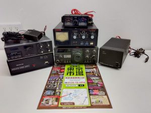 春日部市内！ 東京市場 東武豊春駅西口店 無線機各種おまとめ トリオ TS120V トランシーバーなど 買取しました。