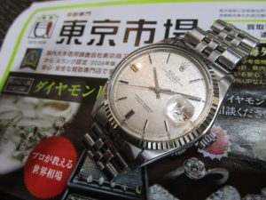 姶良市 買取専門 東京市場 姶良国道10号店 ロレックス デイトジャスト 買取しました。