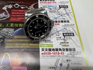 鹿児島市 東京市場 天文館 地蔵角交番前店 ブランド ロレックス 時計 買取しました。