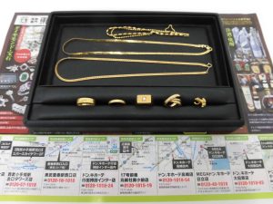 前橋市内 買取専門 東京市場 17号前橋元総社南小前店 貴金属 金 製品 買取しました。