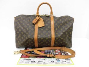 前橋市内 買取専門 東京市場 17号前橋元総社南小前店 ブランド ルイヴィトン キーポル 旅行カバン 買取しました。