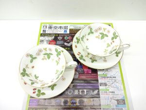 日立 高萩 北茨城 常陸太田 買取専門 東京市場 メガドンキ 日立店 ブランド ウェッジウッド 食器 買取しました。