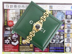高崎市内 買取専門 東京市場 ドンキホーテ 高崎店 ブランド グッチ 腕時計 買取しました。