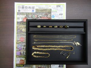 鹿児島市 買取専門 東京市場 国道225号宇宿店 貴金属 金 プラチナ 銀 製品 買取しました。
