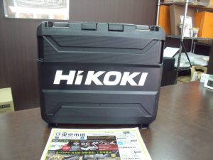 鹿児島市内 買取専門 東京市場 鹿児島中央店 電動工具 ハイコーキ インパクト 買取しました。