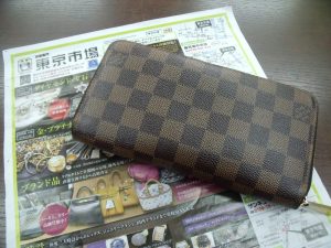 鹿児島市内 買取専門 東京市場 鹿児島中央店 ブランド ルイヴィトン 財布 買取しました。