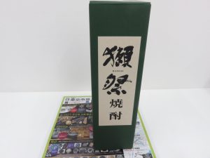 所沢 入間 狭山 日高 秩父 東村山 買取専門 東京市場 西武小手指駅北口タワーズ店 焼酎 獺祭 買取しました。