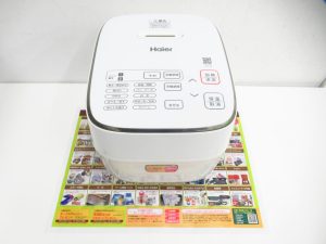 町田市 相模原 出張買取 買取専門 東京市場 町田駅前コビルナ店 家電 ハイアール マイコン炊飯器 買取しました。